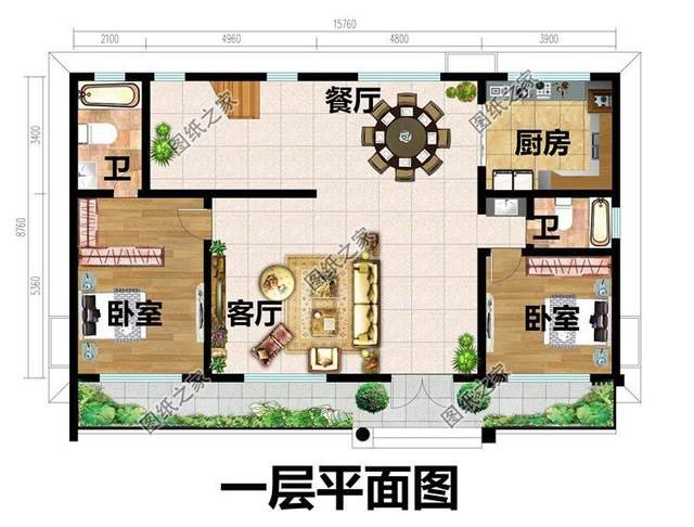 超現(xiàn)代二層房屋設(shè)計(jì)圖符合年輕人的審美，個(gè)性不張揚(yáng)，灑脫不隨性