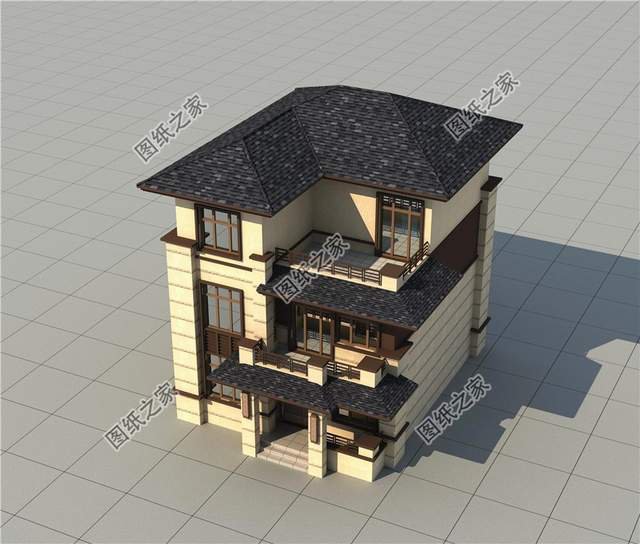 回村蓋房，要蓋就蓋經(jīng)濟型三層別墅，別提有多舒適