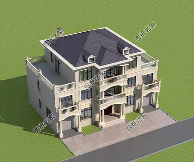 三層帶地下室別墅，娛樂居住兩不誤，生活樂無窮