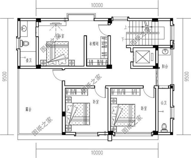 平屋頂四層迷你小別墅占地小功能全，再也不用擔心一家人不夠住了