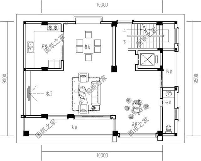 平屋頂四層迷你小別墅占地小功能全，再也不用擔心一家人不夠住了