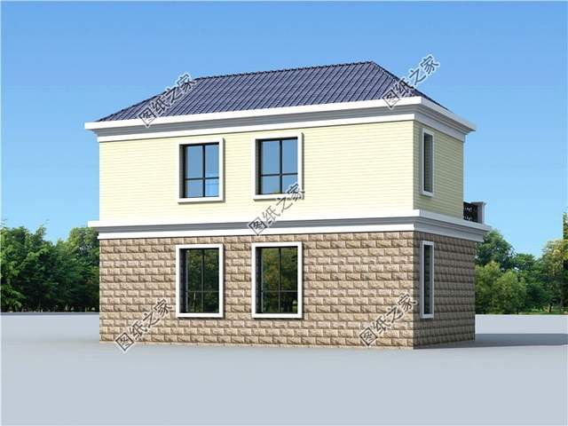 非常適合農(nóng)村自建的二層別墅設(shè)計(jì)圖紙，簡(jiǎn)約美觀，讓人心動(dòng)不已