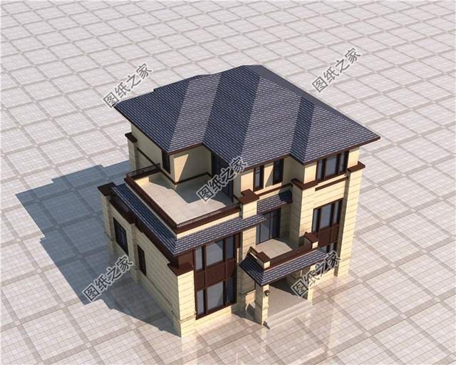 農(nóng)村三層獨棟別墅設(shè)計圖紙，看到第一款我就忍不住贊嘆了