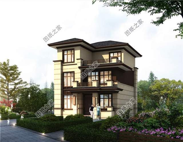 現(xiàn)在什么樣的房子符合國(guó)人喜愛(ài)，還是三層現(xiàn)代中式別墅真心好看
