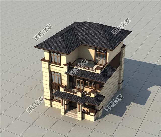 現(xiàn)在什么樣的房子符合國(guó)人喜愛(ài)，還是三層現(xiàn)代中式別墅真心好看