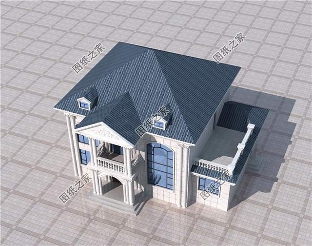 農村二層小洋房怎么建，復式挑空設計造型保證高端大氣上檔次