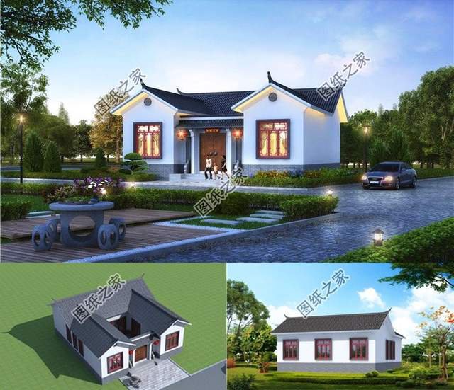 造價10萬就能蓋起的一層中式三合院，看盡繁華回歸平淡