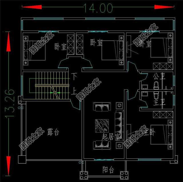 農村帶露臺的二層自建房，簡簡單單過成想過的生活