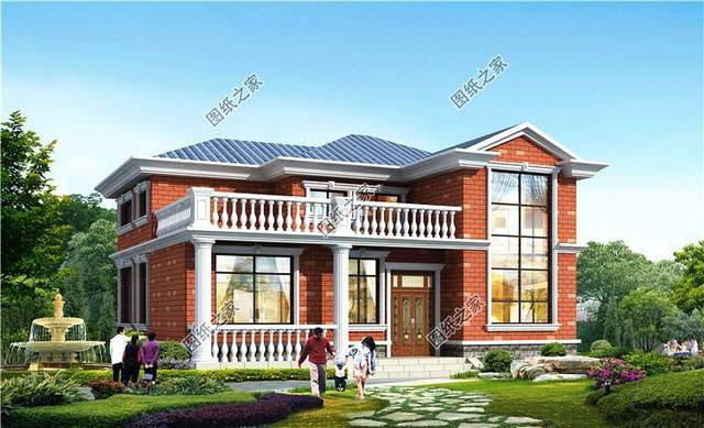 農村帶露臺的二層自建房，簡簡單單過成想過的生活