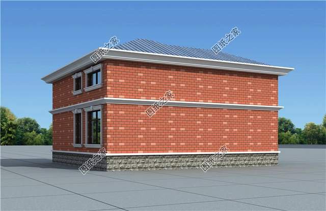 農村帶露臺的二層自建房，簡簡單單過成想過的生活