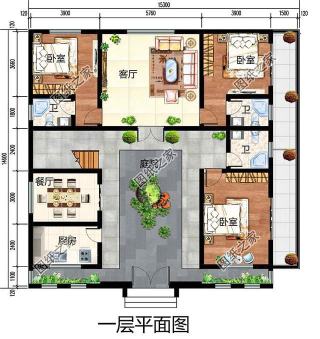 在農(nóng)村有一棟這樣的中式二層四合院，你就是人生的贏家
