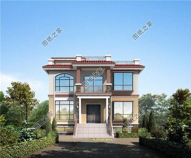 帶地下室的多功能二層農村自建房，隔熱防潮滿足大家的好多需求