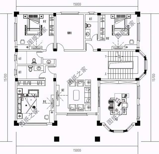 帶陽臺四層別墅，喝茶晾曬兩不誤，生活樂無窮