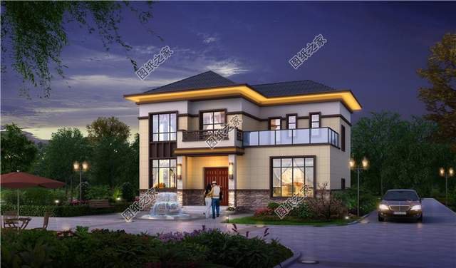 超級美膩的二層房屋設計圖，美貌與智慧共存的農(nóng)村自建房