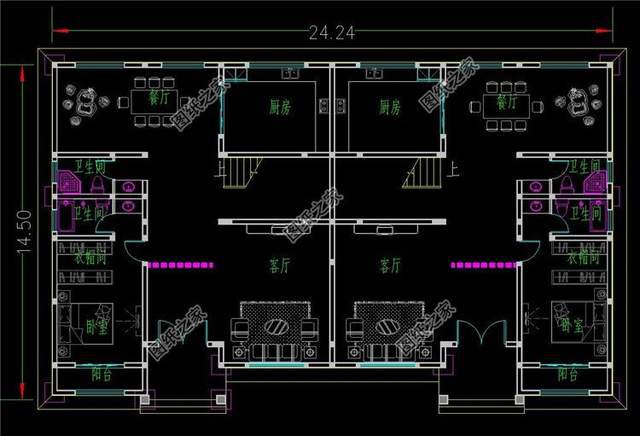 新中式雙拼別墅，傳統中帶著潮流的外形，兄弟姐妹的好選擇