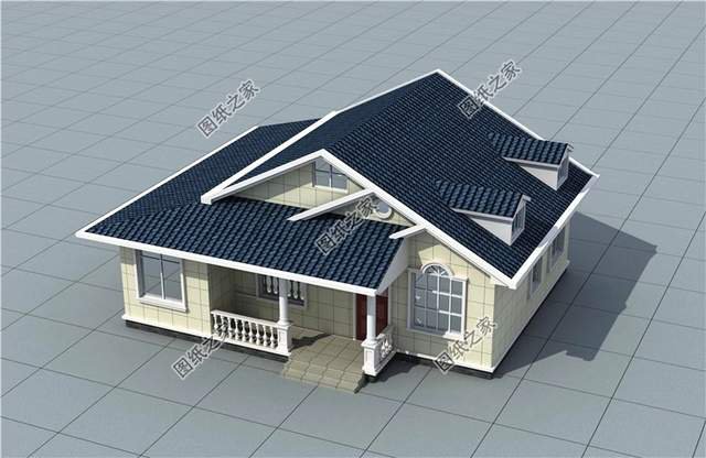 讓你一眼就能相中的一層房屋設計圖紙，簡單低調不張揚