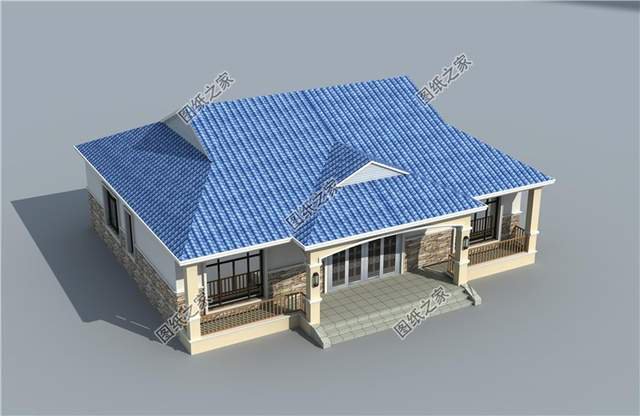 讓你一眼就能相中的一層房屋設計圖紙，簡單低調不張揚