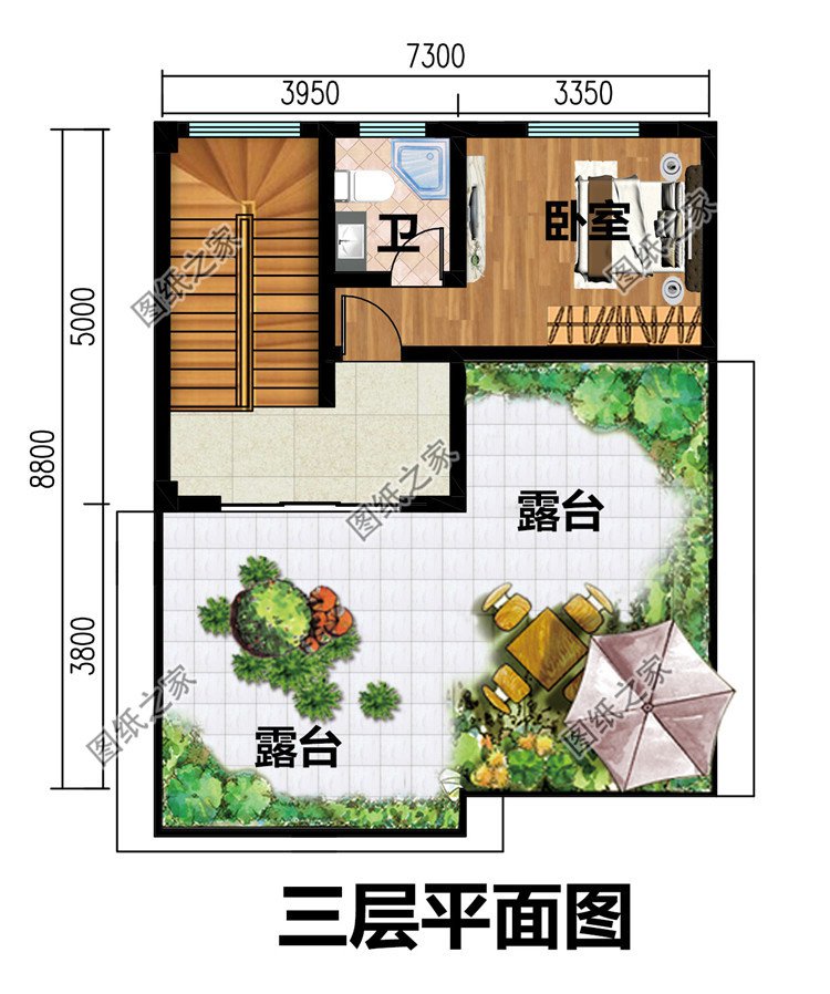 農村三層15萬自建房圖