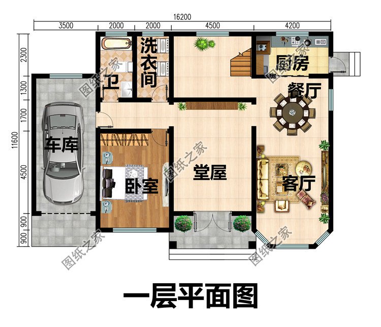 二層農村小別墅設計圖