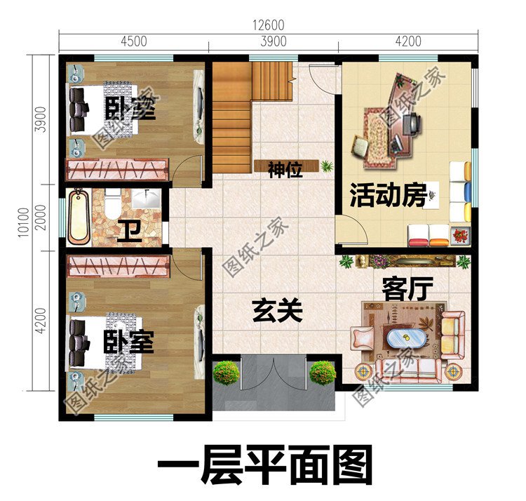 最漂亮的農村二層小樓設計