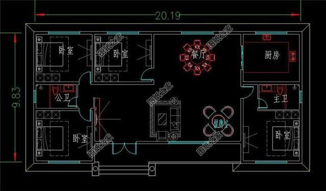 一層框架結構別墅，讓人放心的愜意，生活從此溫暖