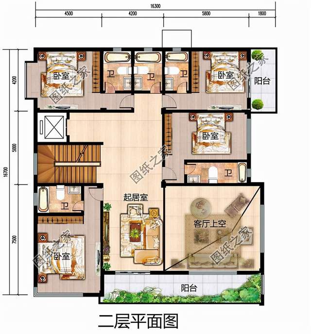 180平米以上三層別墅，大氣磅礴，歲月靜好