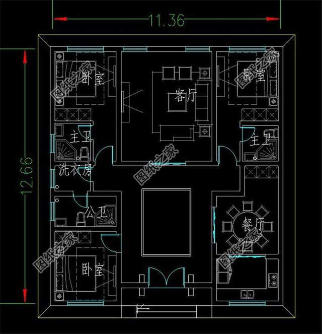 120平方農村小平房，精致大氣的魅力，真是美極了