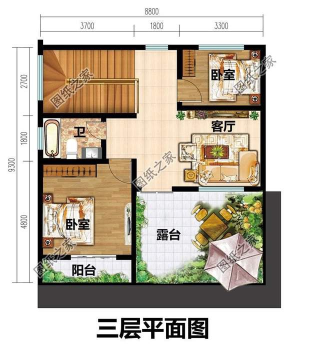 90平米宅基地設計圖，小巧玲瓏惹人愛