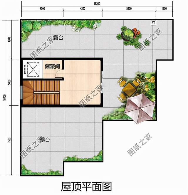 建三層半樓房設計圖，高屋建瓴地倚天的大氣生活