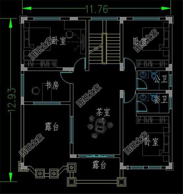 建三層半樓房設計圖，高屋建瓴地倚天的大氣生活