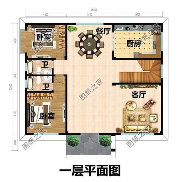 框架結構現代風格別墅，鄉下生活樂悠悠，風險安全有保障