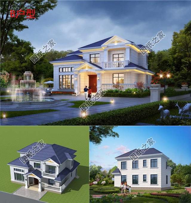 磚混結(jié)構(gòu)歐式風(fēng)格別墅，大氣優(yōu)雅有內(nèi)涵，輕奢的誘惑