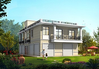 小開間大進深帶商鋪二層自建房子圖紙設計方案