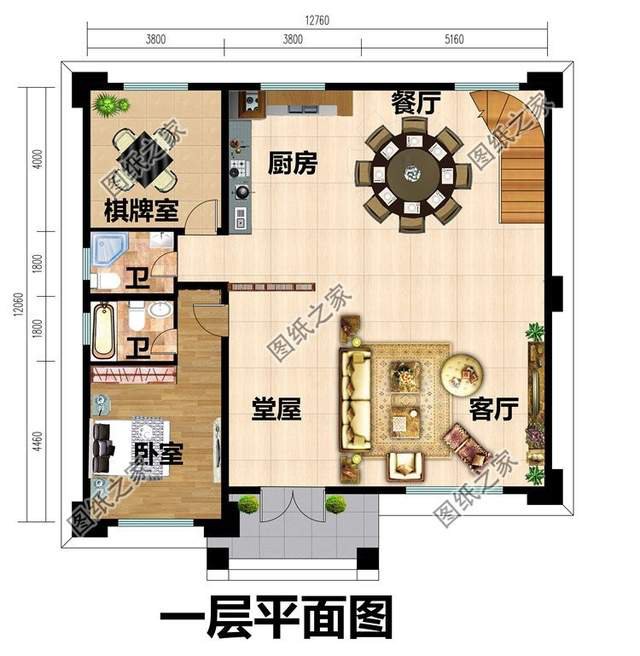 150平米農(nóng)村中式自建房，讓生活更加大氣，讓傳統(tǒng)深入人心