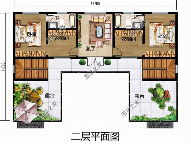 150平米農(nóng)村中式自建房，讓生活更加大氣，讓傳統(tǒng)深入人心