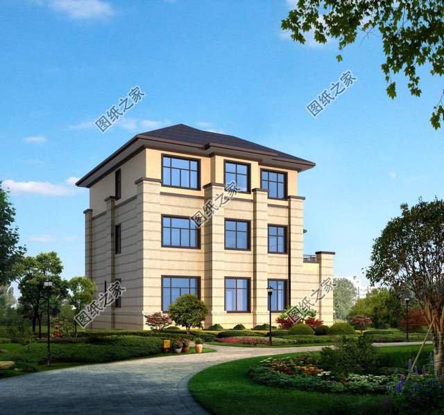 農村三層挑空別墅，視野寬闊，心胸寬廣的居家體驗