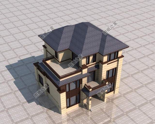 農村三層挑空別墅，視野寬闊，心胸寬廣的居家體驗