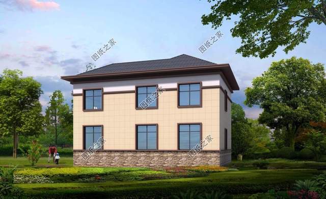 實惠又美觀的新家，20萬新款二層別墅