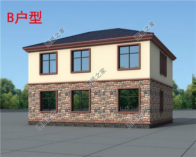 實惠又美觀的新家，20萬新款二層別墅