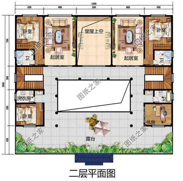 農村三開間四合院自建房，源遠流長的傳統，文化情懷永存