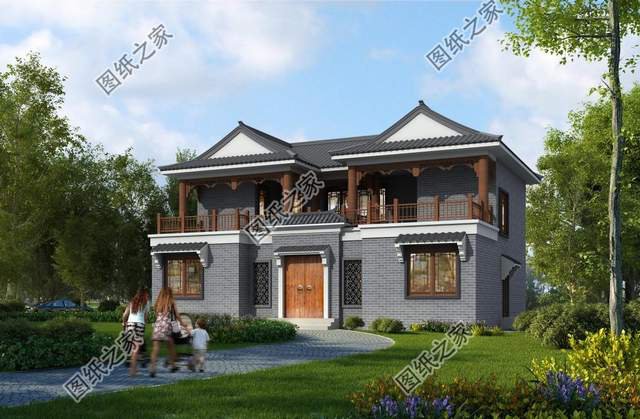 農村三開間四合院自建房，源遠流長的傳統，文化情懷永存