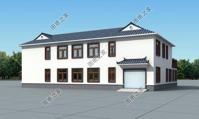 帶車庫的四合院別墅，庭院真享受，出入方便且融入生活