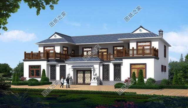 帶車庫的四合院別墅，庭院真享受，出入方便且融入生活