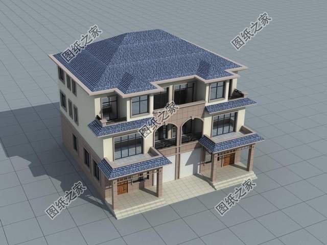 帶車庫的雙拼別墅，出入方便保安全，大氣優雅還長面兒