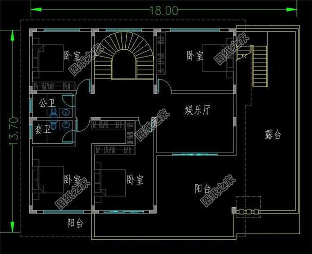 農村新式平屋頂三層自建房，讓生活擁有更多的美好瞬間