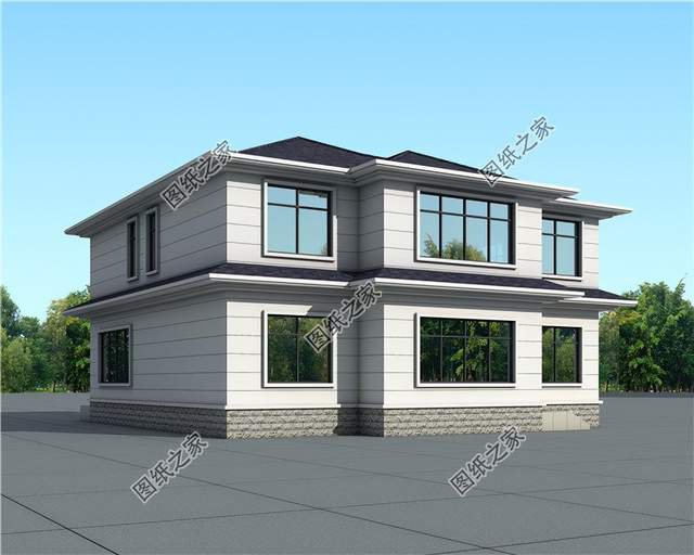 新中式三開間二層別墅，傳統與現代的結合，讓生活更美好