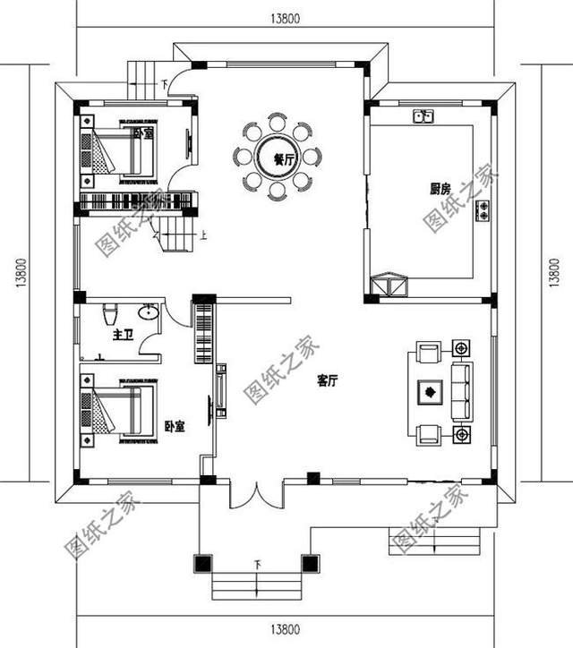 新中式三開間二層別墅，傳統與現代的結合，讓生活更美好