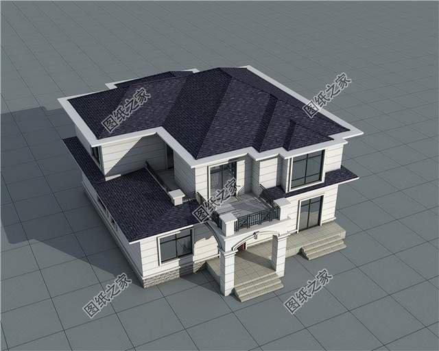 新中式三開間二層別墅，傳統與現代的結合，讓生活更美好