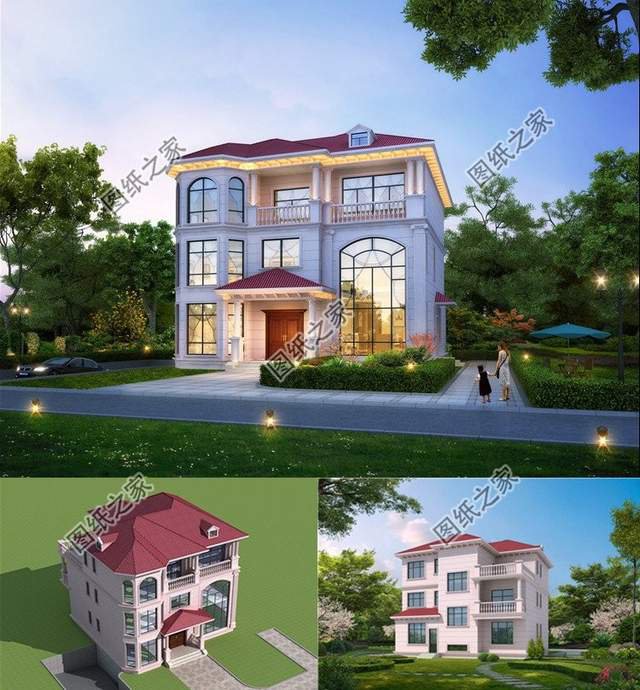 農村新款帶地下室別墅，防潮儲物兩不誤，娛樂日常歡樂多