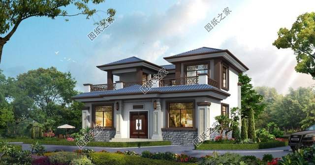 小型四合院，四面合圍方得正，空庭靈鳥綠翠興